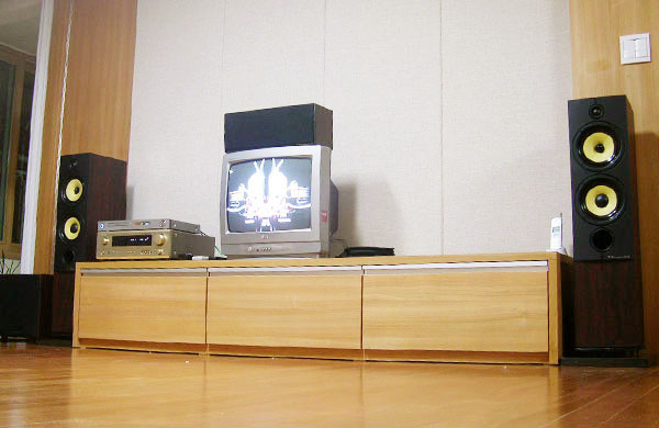 와피데일 8.4 홈시어터 설치기