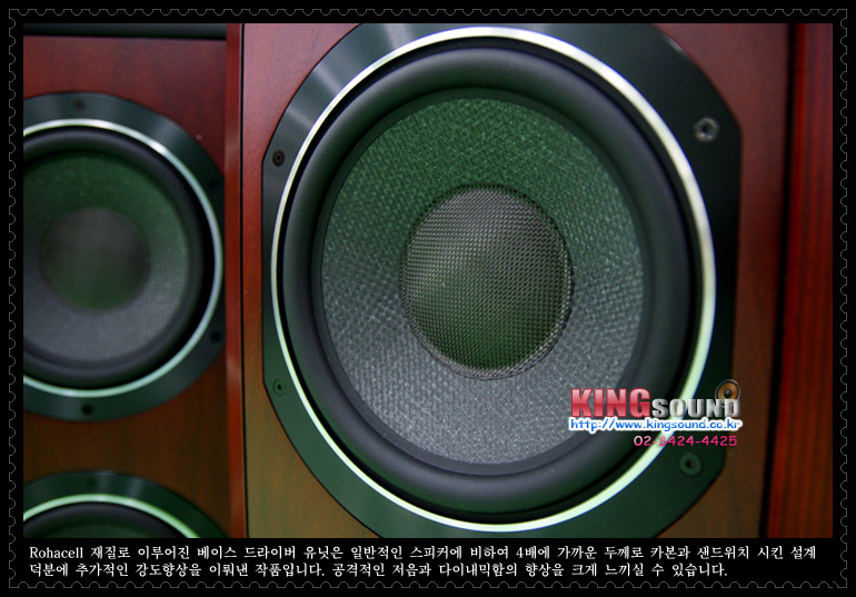 B&W 802D 스피커 베이스 드라이버 유닛