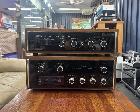 Mcintosh(매킨토시)C27 프리앰프 + MC502 파워앰프