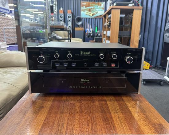 Mcintosh(매킨토시) C710 프리앰프 + MC7100 파워앰프