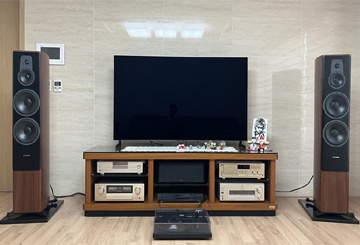 다인오디오 컨투어 60i 스피커와 어큐페이즈 E-280인티앰프 설치기 입니다.